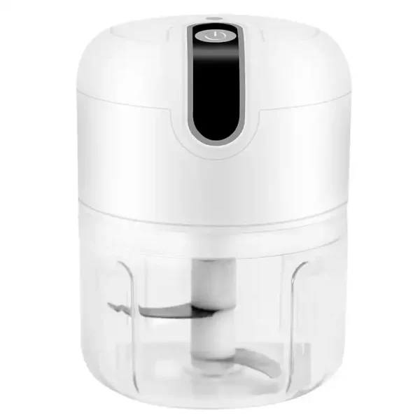 Mini Processador Elétrico de Alimentos Portátil com 3 lâminas de aço inox USB 250 ml Bivolt - Image 9