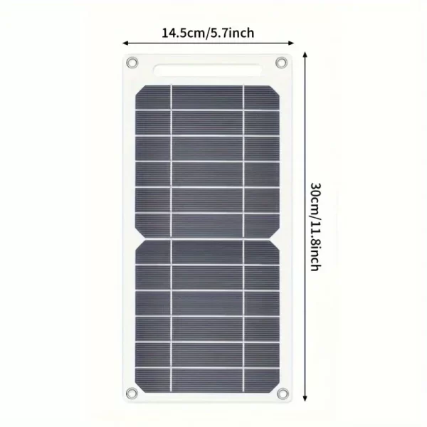 Mini Placa Painel De Energia Solar Portátil 35W - Image 13